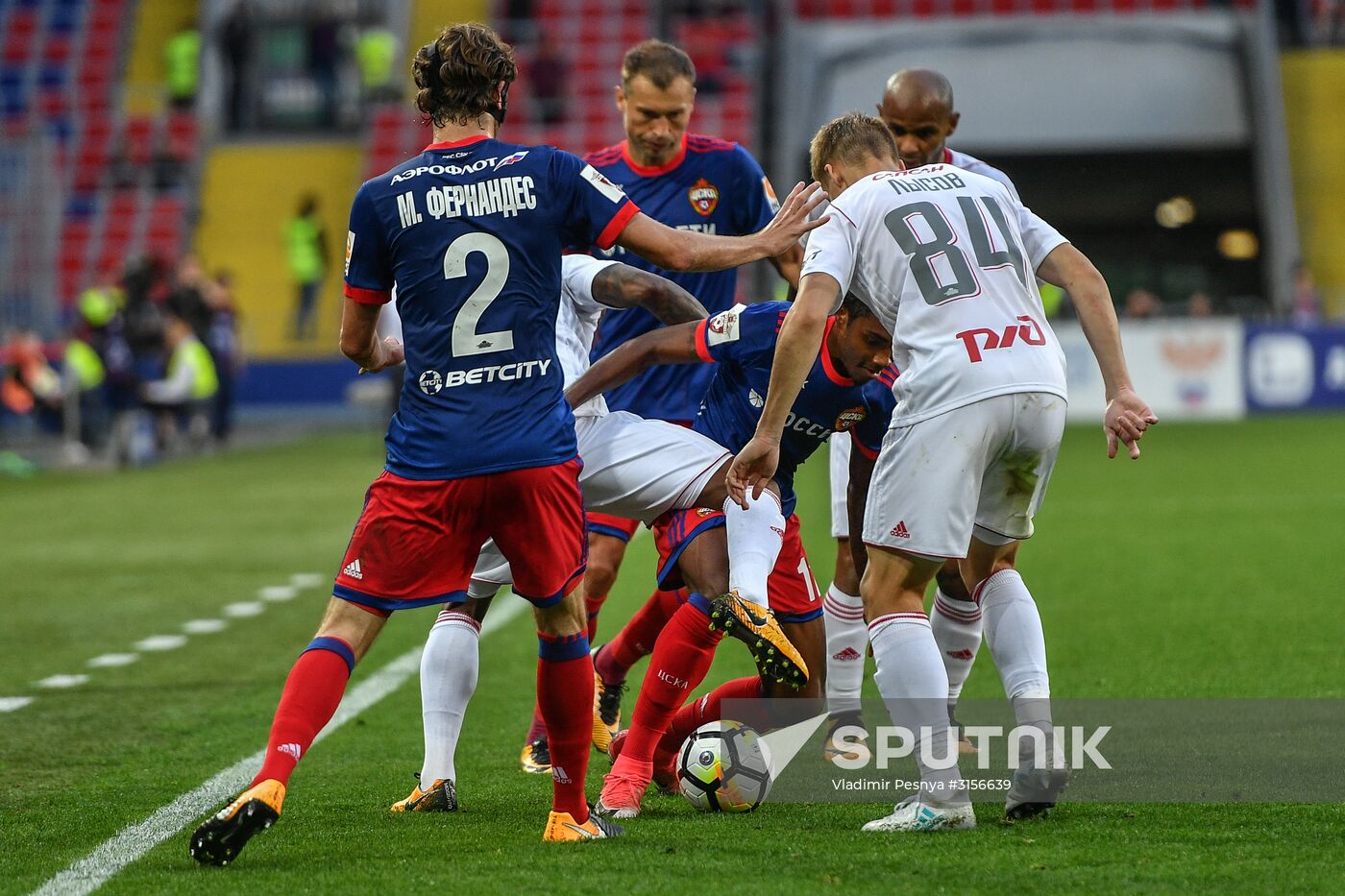 Russian Football Premier League. CSKA vs. Lokomotiv