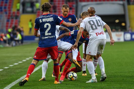 Russian Football Premier League. CSKA vs. Lokomotiv