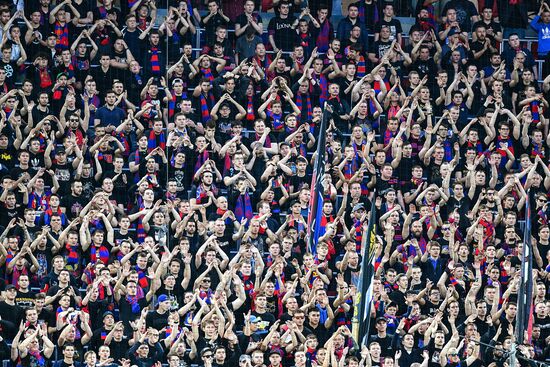 Russian Football Premier League. CSKA vs. Lokomotiv