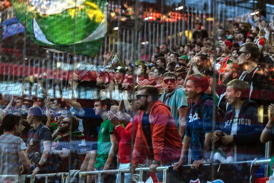 Russian Football Premier League. CSKA vs. Lokomotiv