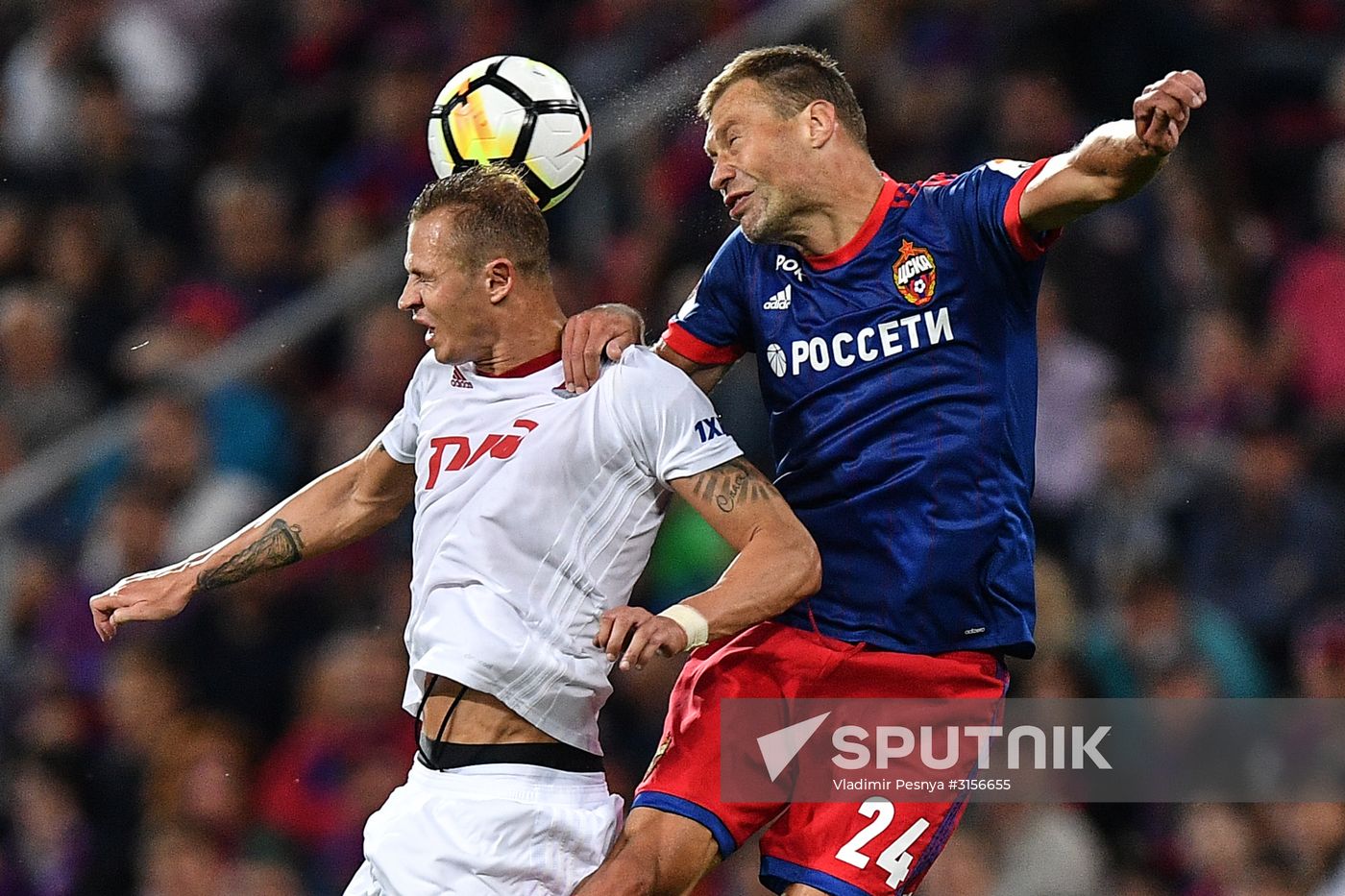Russian Football Premier League. CSKA vs. Lokomotiv