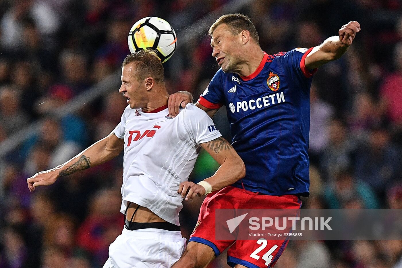 Russian Football Premier League. CSKA vs. Lokomotiv