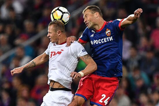 Russian Football Premier League. CSKA vs. Lokomotiv