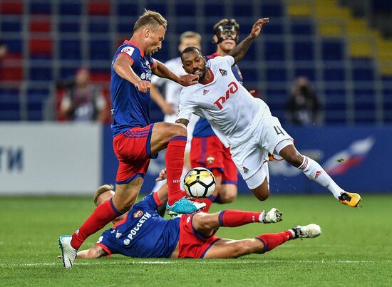 Russian Football Premier League. CSKA vs. Lokomotiv