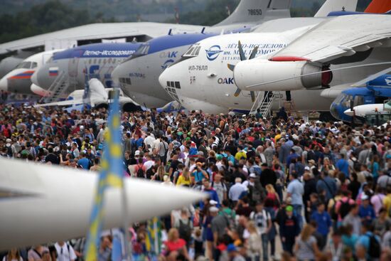 International Aviation and Space Salon MAKS-2017. Day five