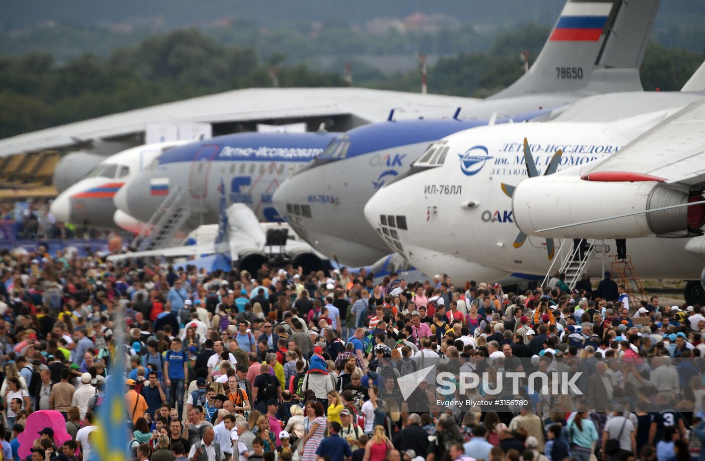 International Aviation and Space Salon MAKS-2017. Day five