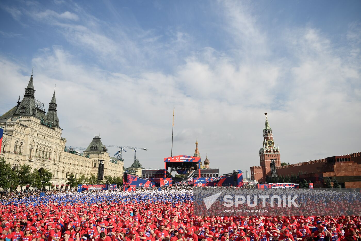 Russian Boxing Day on Red Square