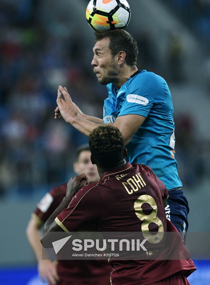 Russian Football Premier League. Zenit vs. Rubin