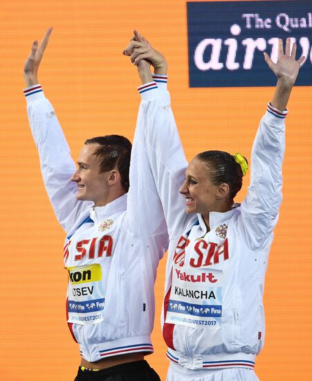 2017 FINA World Championships. Synchronized swimming. Mixed duet free routine. Finals