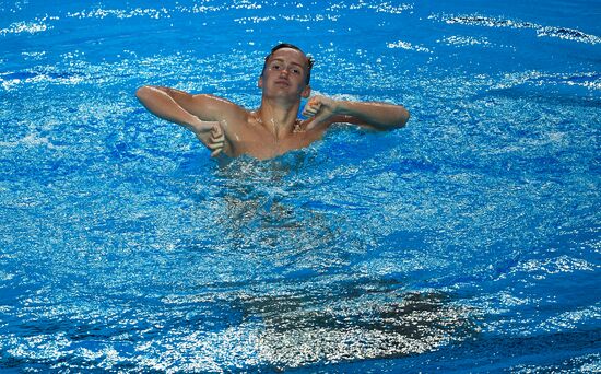 2017 FINA World Championships. Synchronized swimming. Mixed duet free routine. Finals
