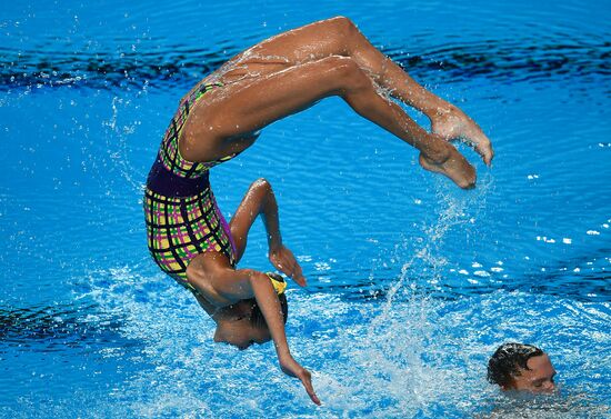 2017 FINA World Championships. Synchronized swimming. Mixed duet free routine. Finals