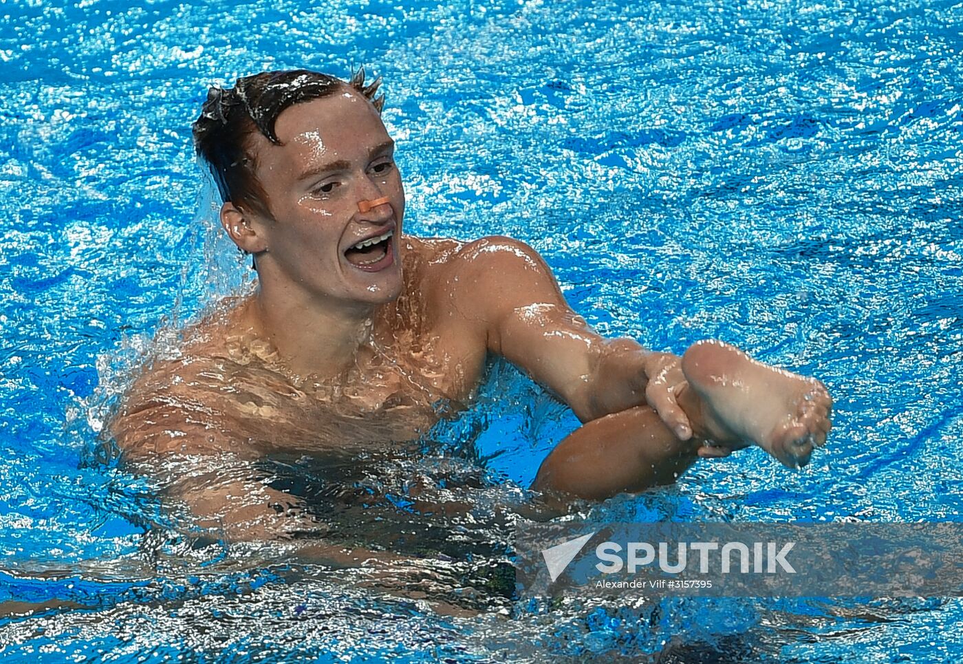 2017 FINA World Championships. Synchronized swimming. Mixed duet free routine. Finals