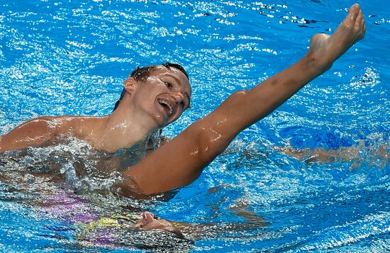 2017 FINA World Championships. Synchronized swimming. Mixed duet free routine. Finals