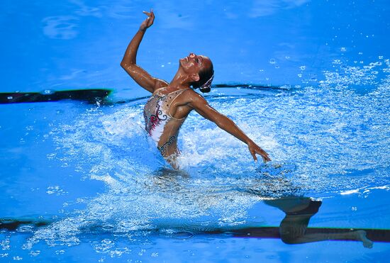 2017 FINA World Championships. Synchronized swimming. Mixed duet free routine. Finals