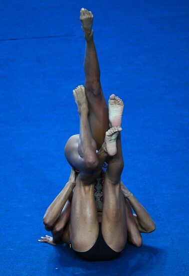 2017 FINA World Championships. Synchronized swimming. Mixed duet free routine. Finals