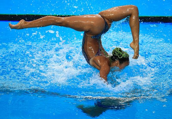 2017 FINA World Championships. Synchronized swimming. Mixed duet free routine. Finals