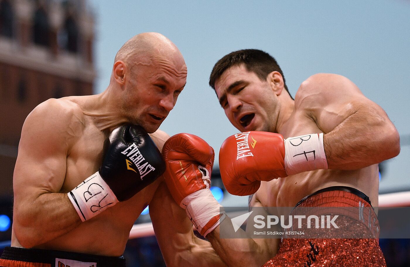 Russian Boxing Day on Red Square