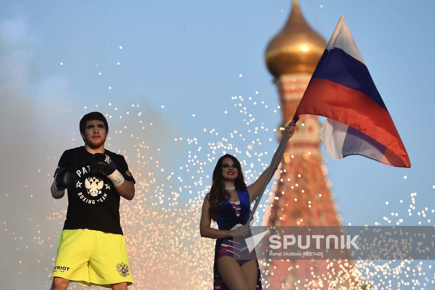 Russian Boxing Day on Red Square