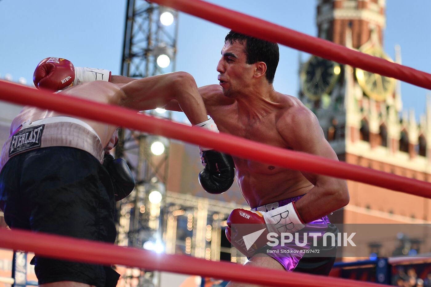 Russian Boxing Day on Red Square