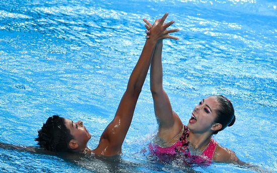 2017 FINA World Championships. Synchronized swimming. Mixed duet free routine. Finals