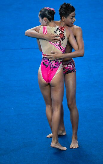 2017 FINA World Championships. Synchronized swimming. Mixed duet free routine. Finals