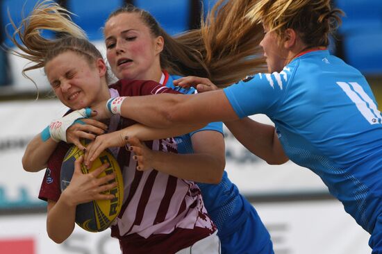 European Beach Fives Rugby Championship. Day One