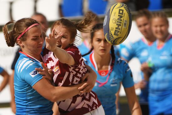 European Beach Fives Rugby Championship. Day One