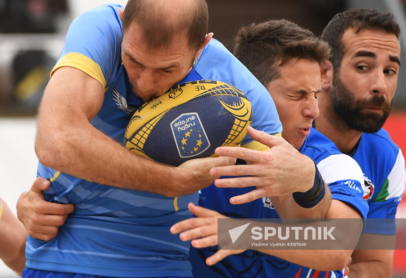 European Beach Fives Rugby Championship. Day one