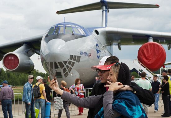 Closing of International Aviation and Space Salon MAKS-2017