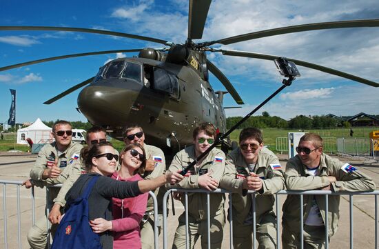 Closing of International Aviation and Space Salon MAKS-2017