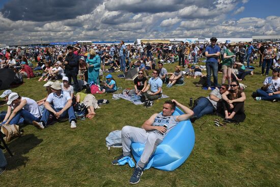 Closing of International Aviation and Space Salon MAKS-2017