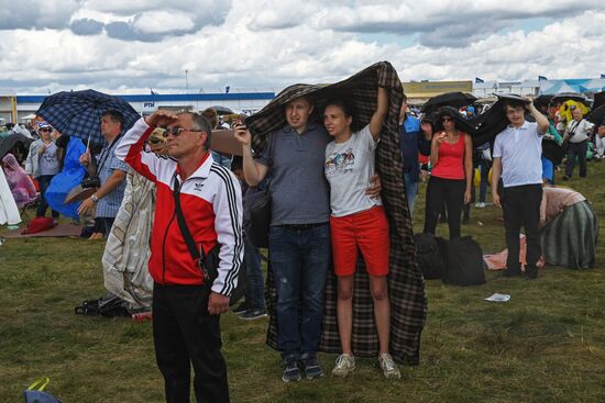 Closing of International Aviation and Space Salon MAKS-2017