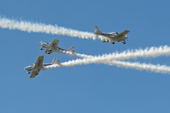 Closing of International Aviation and Space Salon MAKS-2017