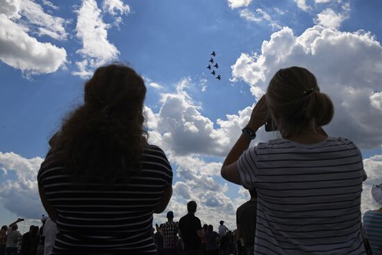 Closing of International Aviation and Space Salon MAKS-2017