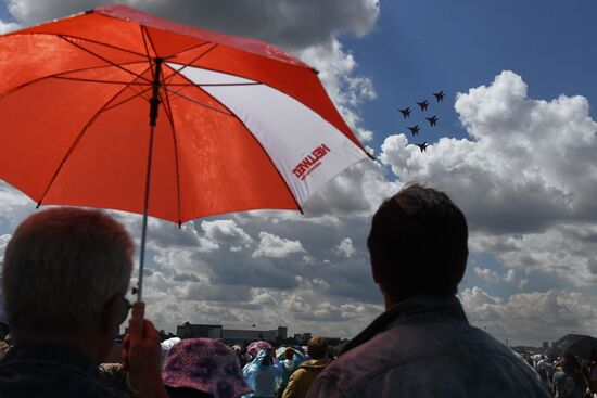 Closing of International Aviation and Space Salon MAKS-2017