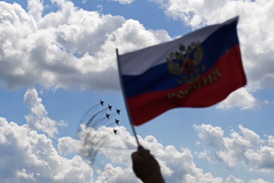 Closing of International Aviation and Space Salon MAKS-2017