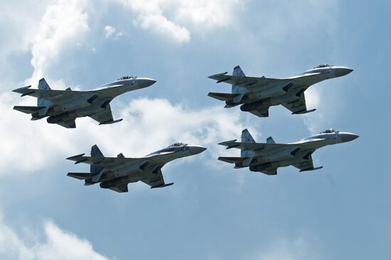 Closing of International Aviation and Space Salon MAKS-2017