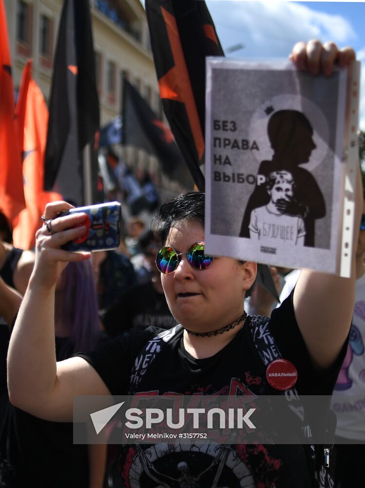 March For the Free Internet in Moscow