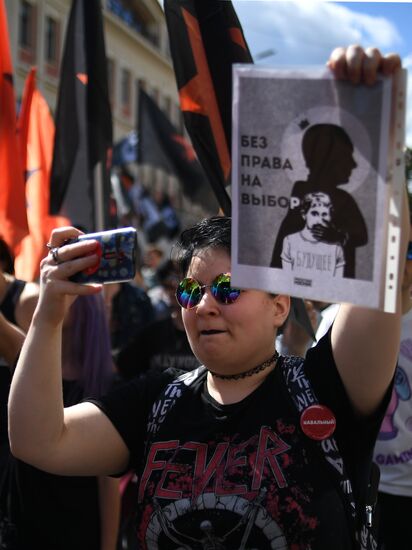 March For the Free Internet in Moscow