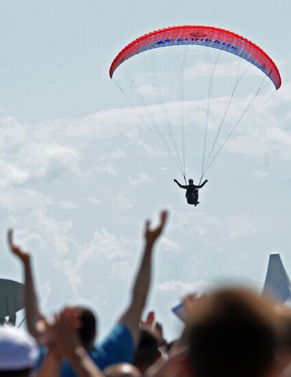 Closing of International Aviation and Space Salon MAKS-2017