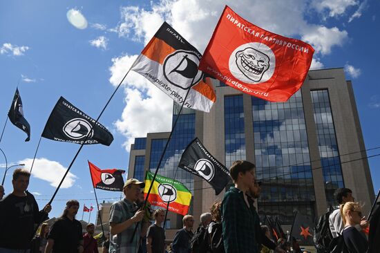 March For the Free Internet in Moscow