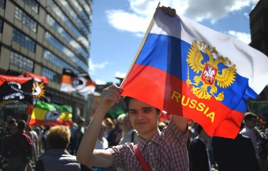 March For the Free Internet in Moscow
