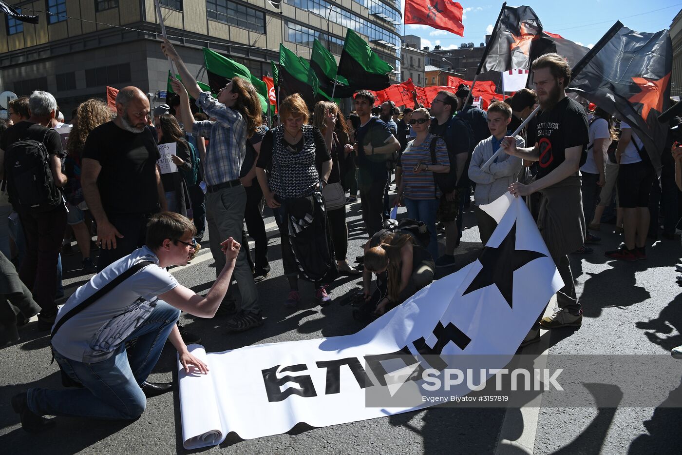 March For the Free Internet in Moscow