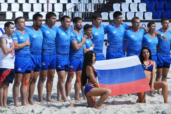 European Beach Fives Rugby Championship. Day two