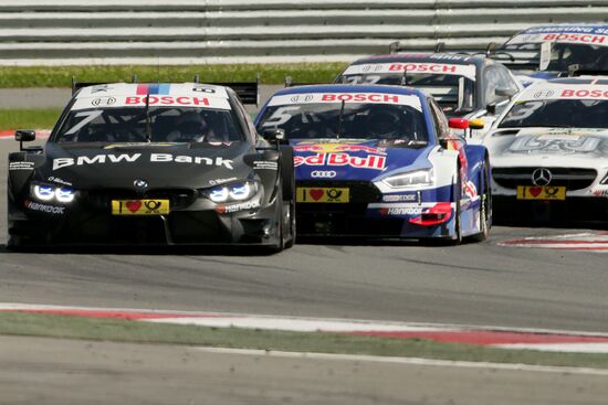 DTM motor-racing series. Round five. Day three