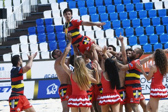 European Beach Fives Rugby Championship. Day two