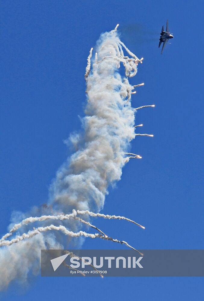 Closing of International Aviation and Space Salon MAKS-2017