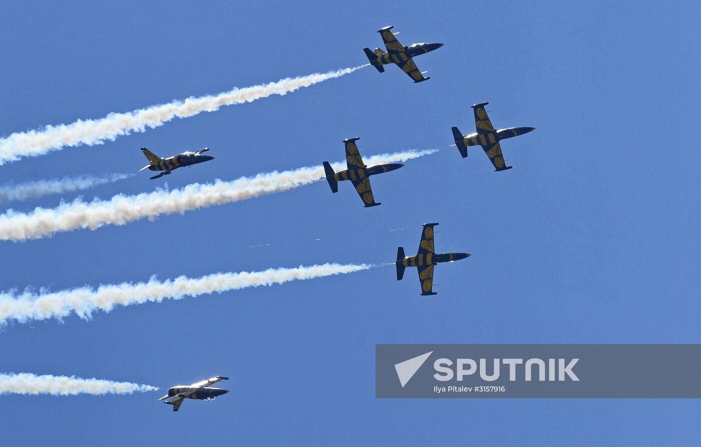 Closing of International Aviation and Space Salon MAKS-2017