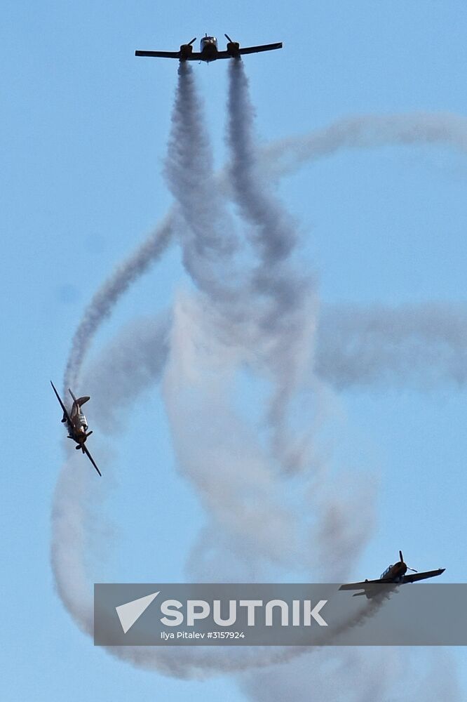 Closing of International Aviation and Space Salon MAKS-2017