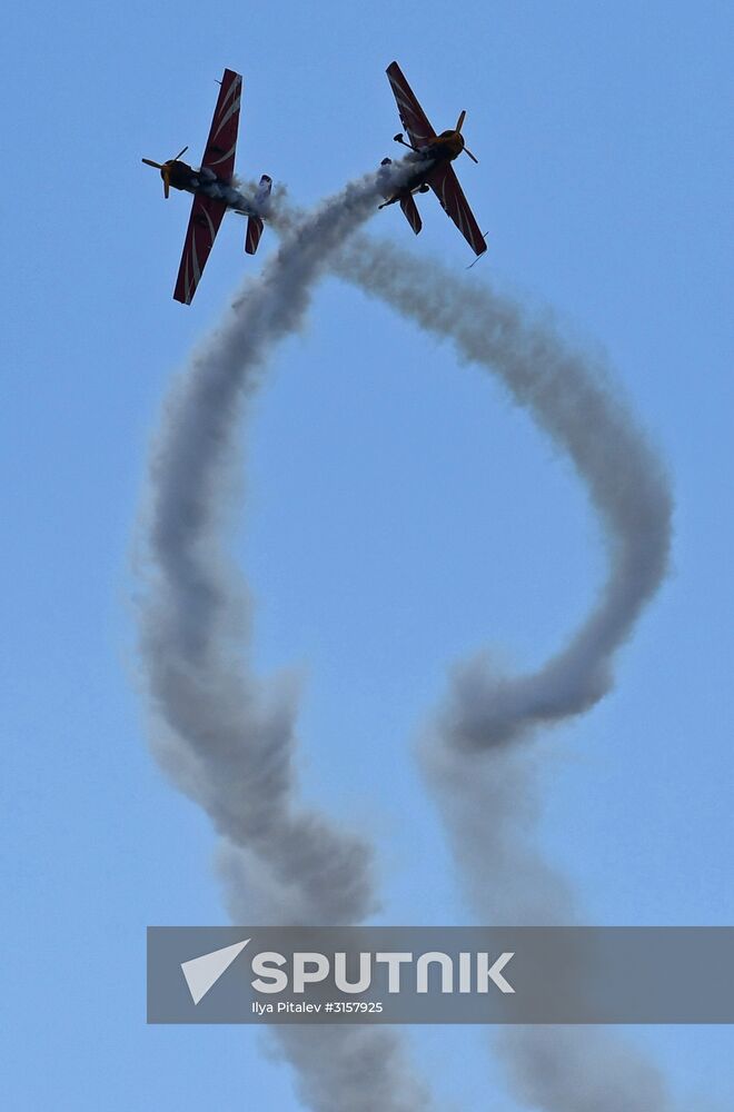 Closing of International Aviation and Space Salon MAKS-2017